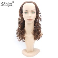 Afro kinky curly half wig,half head wig